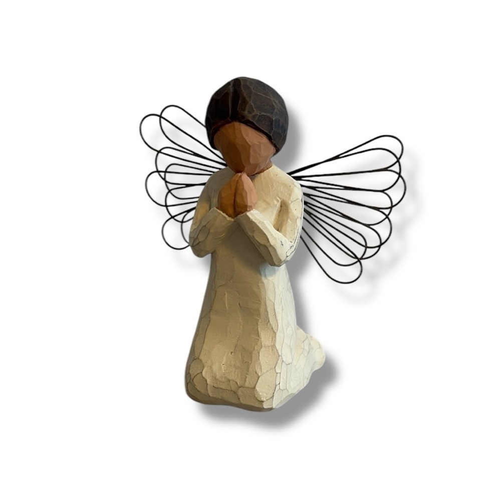Willow Tree Angel of Prayer Figurine Sculpted Resin 1999